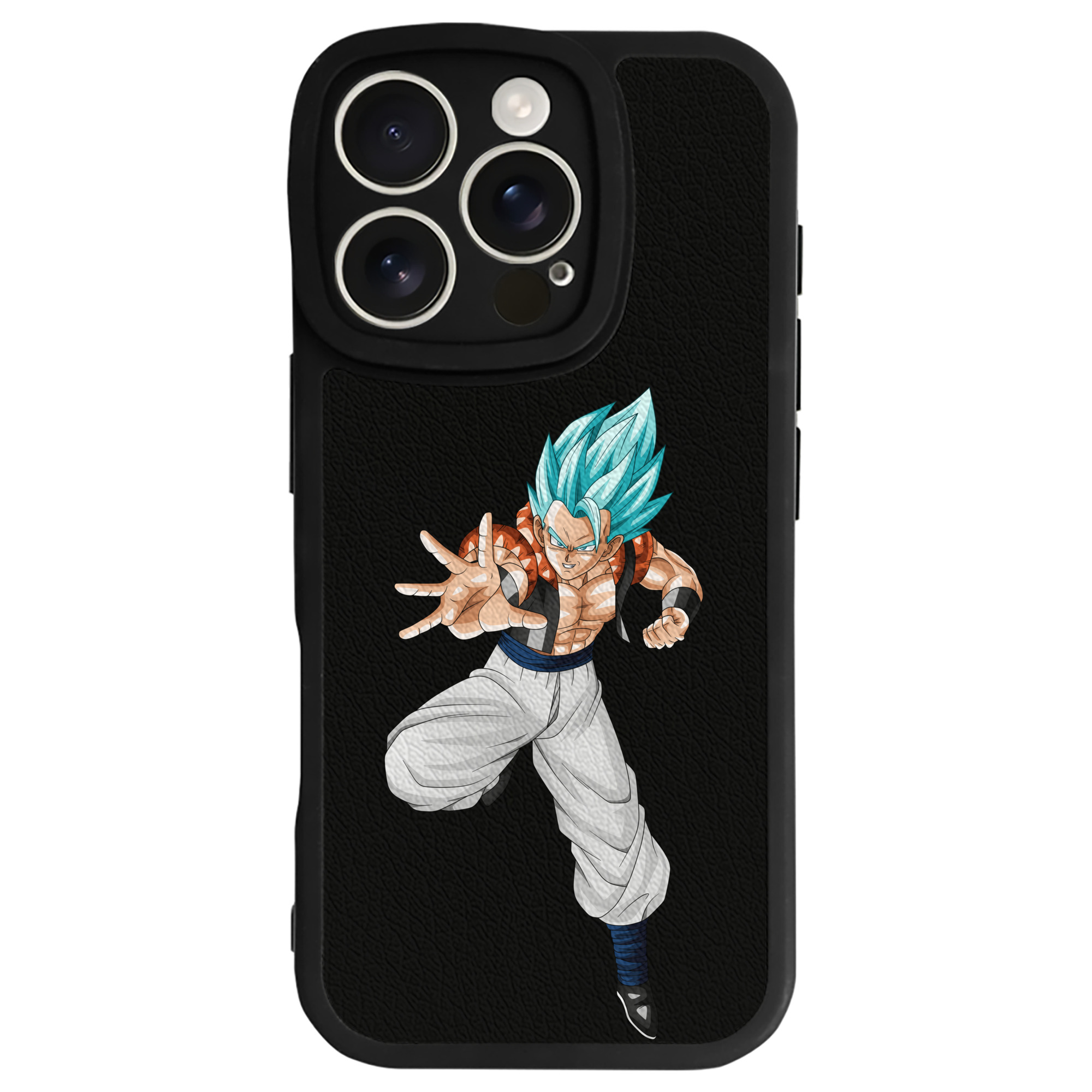 （画像用） ドラゴンボール ベジータ四世（Bejīta Yonsei）DRAGON BALL Vegeta IV 【iPhone 16シリーズ対応】シリコンスマホケース（レザー調） 材質：シリコン